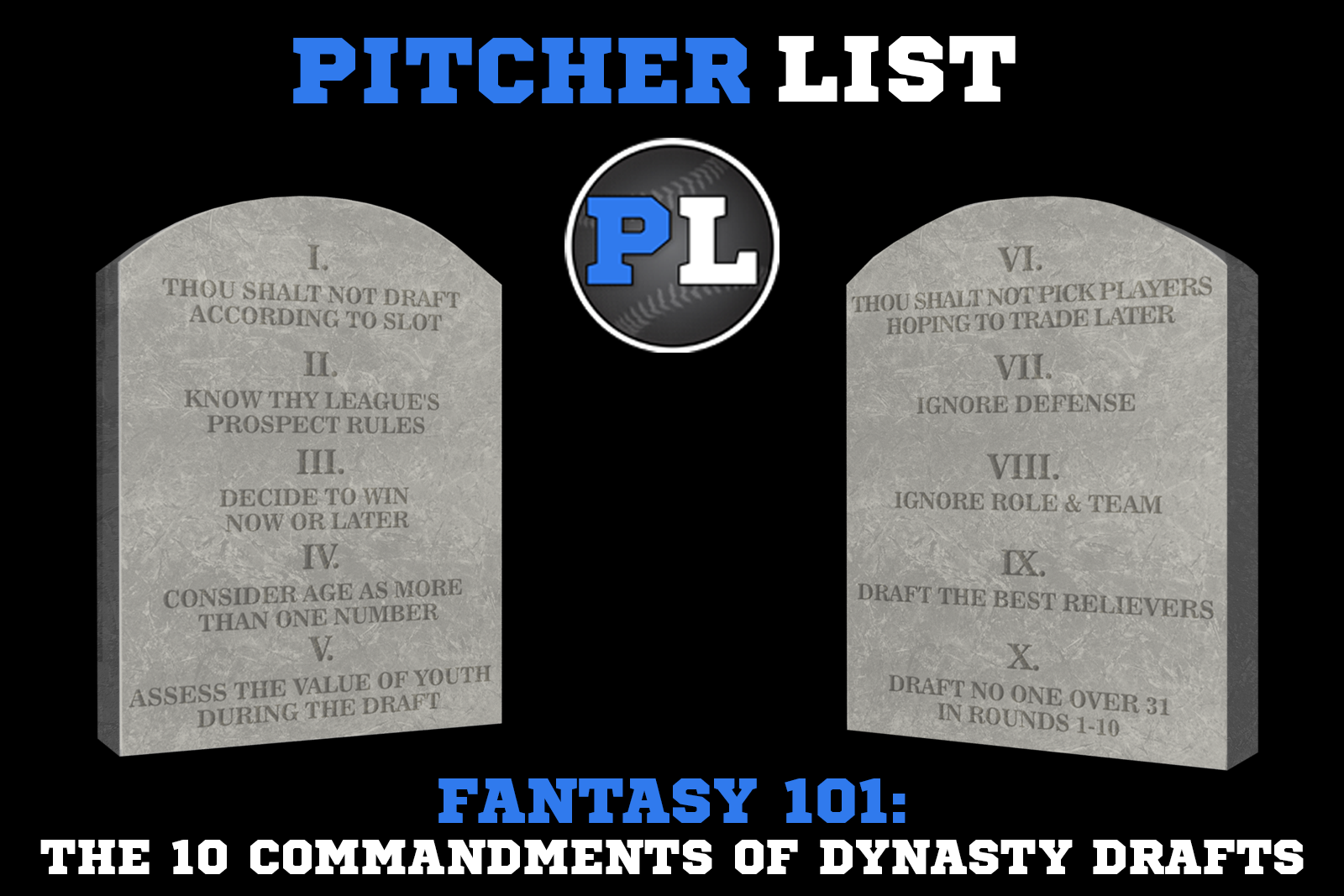 10 Commandments of Dynasty Football Startup Draft Strategy - FantraxHQ