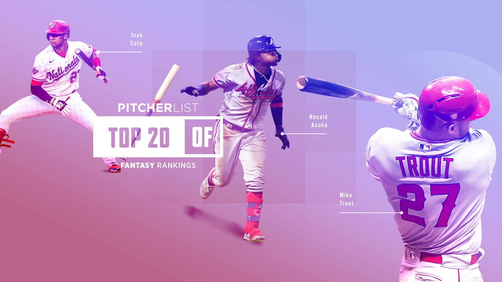 Pitcher List's Top 100 Outfielders for 2022 : r/fantasybaseball