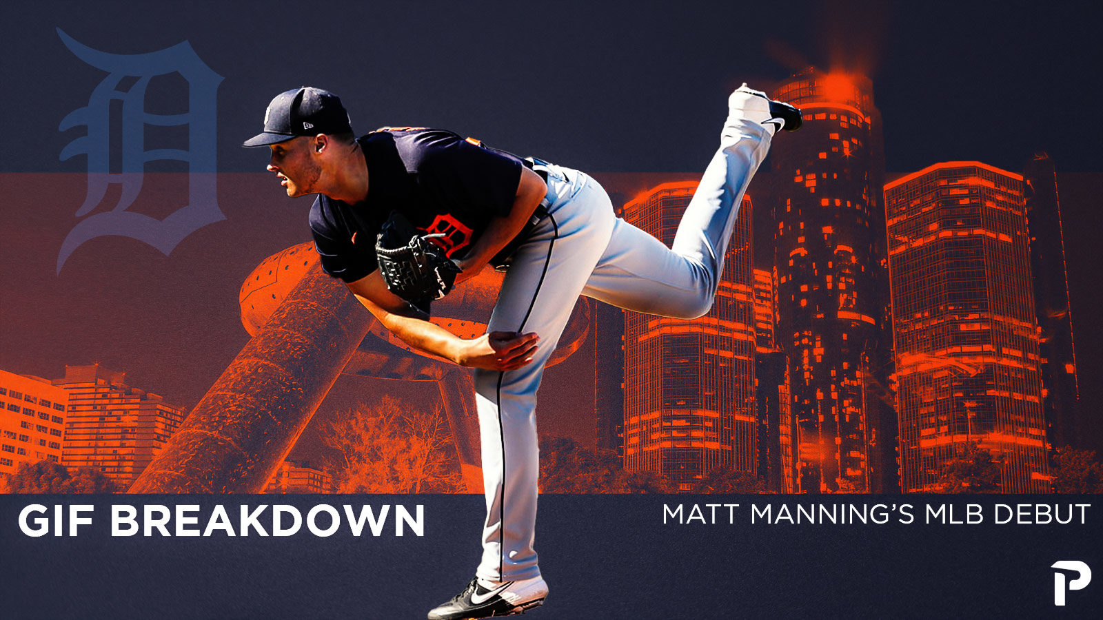 Matt Manning throws five innings in Major League debut