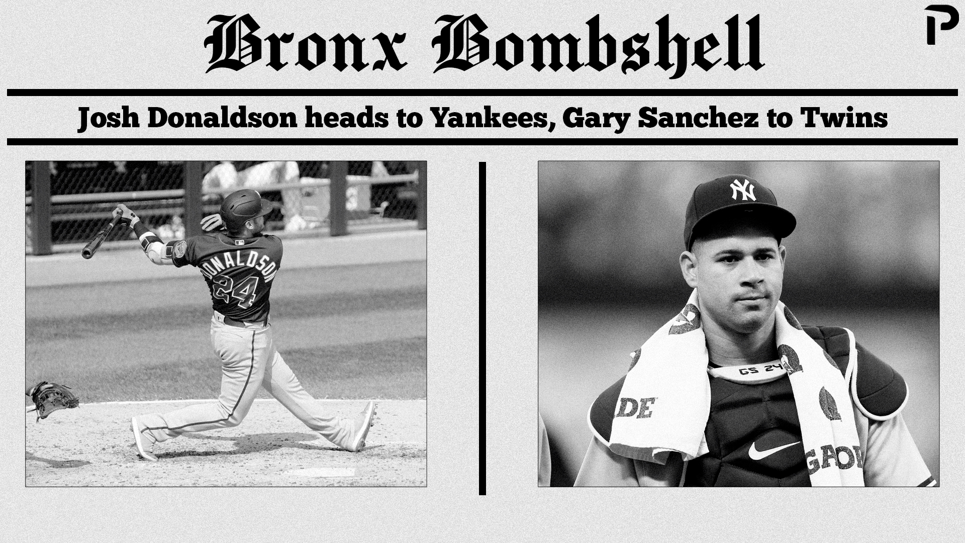 Yankees trade Gary Sanchez, Gio Urshela for Twins' Josh Donaldson