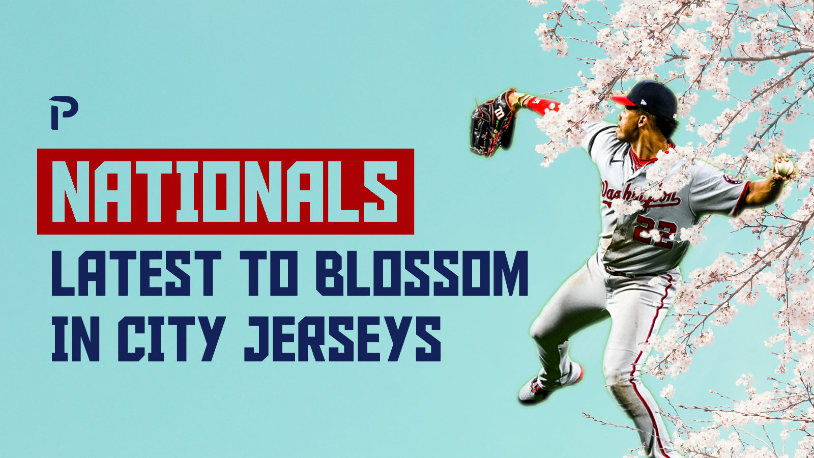 Nationals Cherry Blossom Jersey