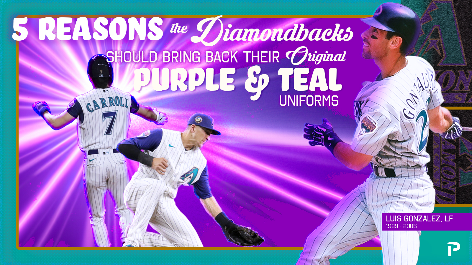 5 Reasons the D-backs Should Bring Back Their Purple-and-Teal Uniforms