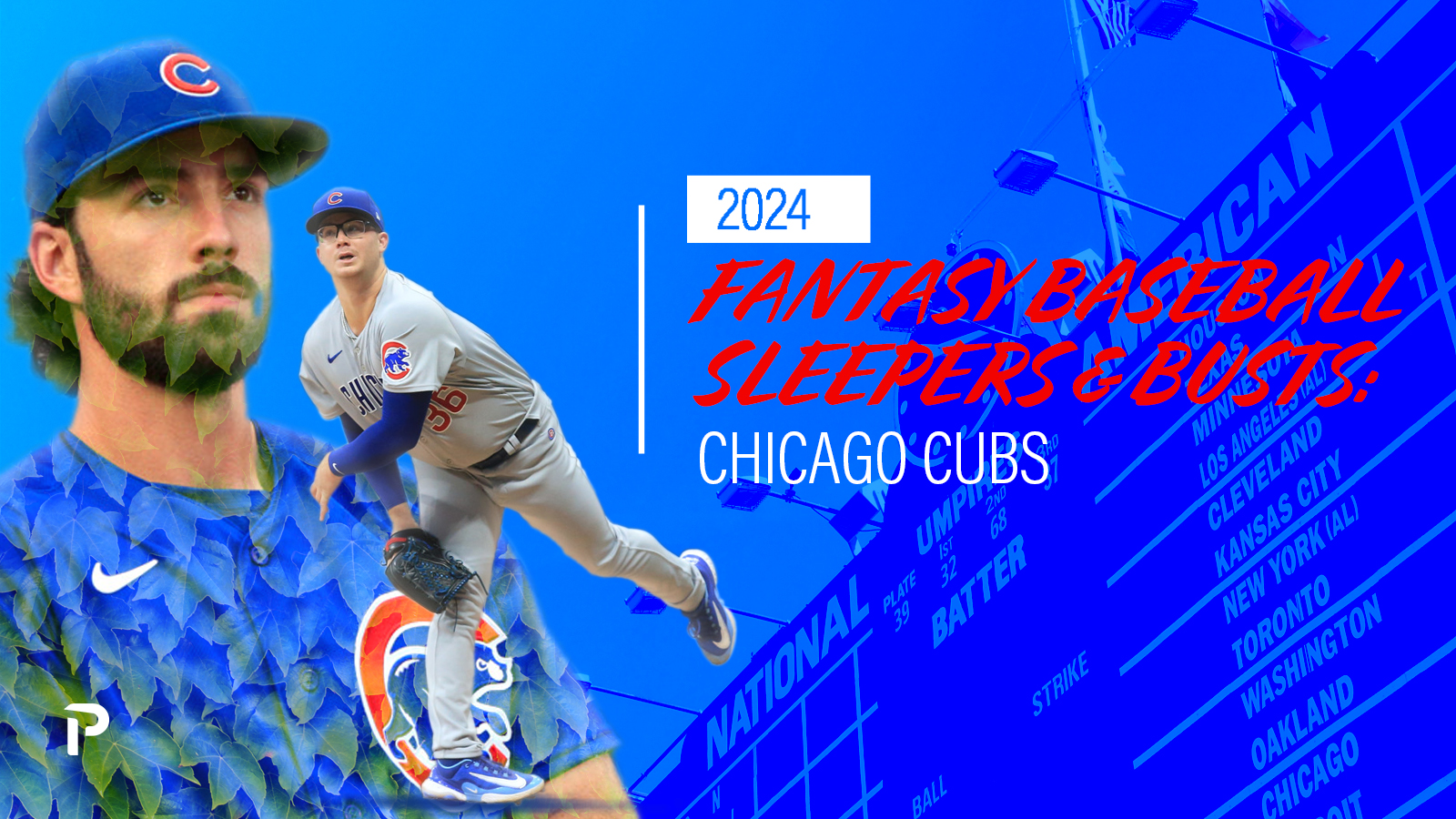 2024 Fantasy Baseball Sleepers & Busts Chicago Cubs Pitcher List