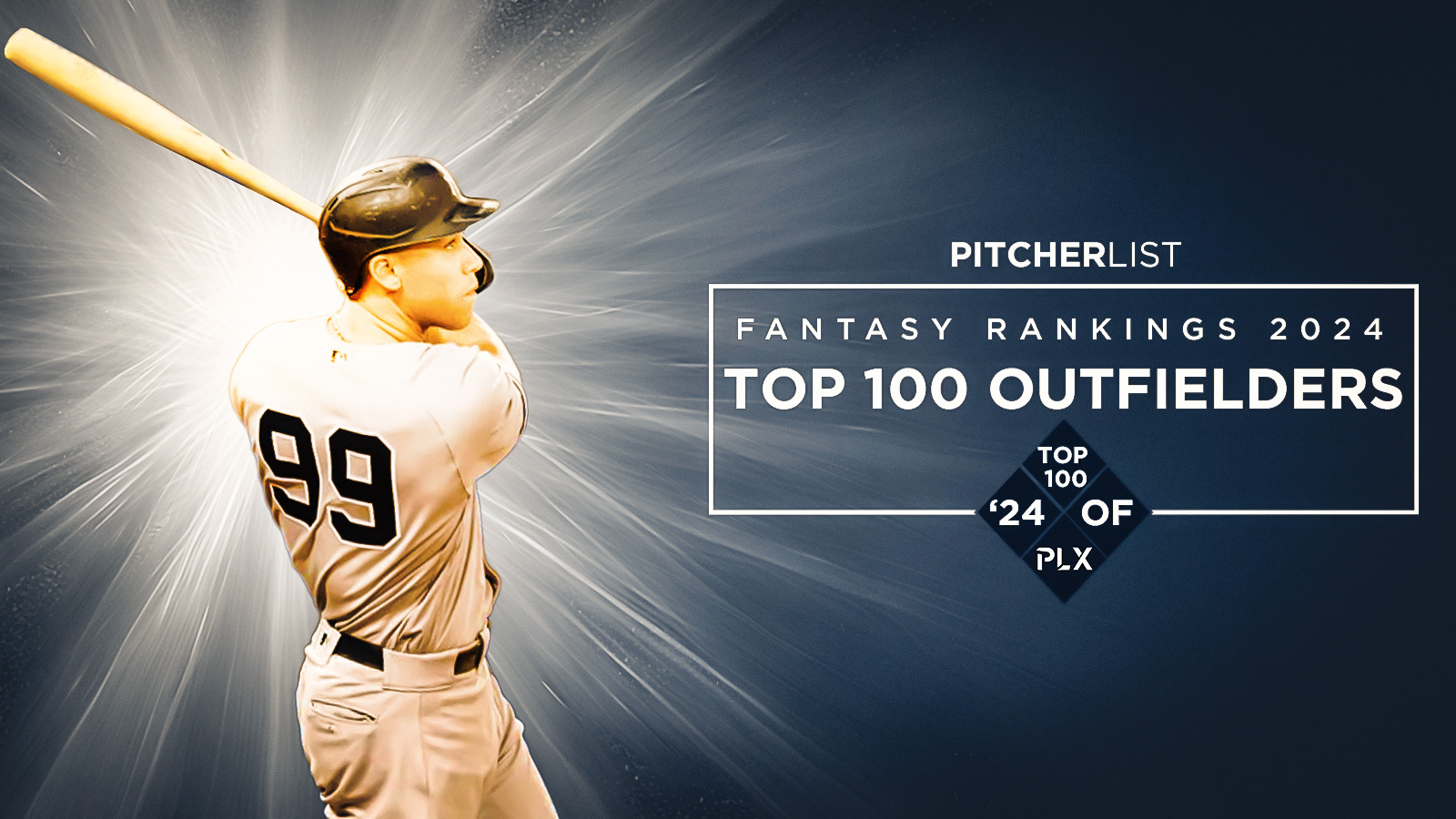 Top 100 Outfielders for Fantasy Baseball 2024 Pitcher List