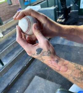 Michael Kopech Fastball Grip