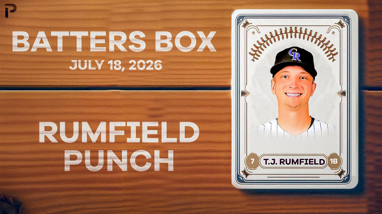 Rumfield Collects Four Hits in Rockies Win - Fantasy Hitting Recap 7/18