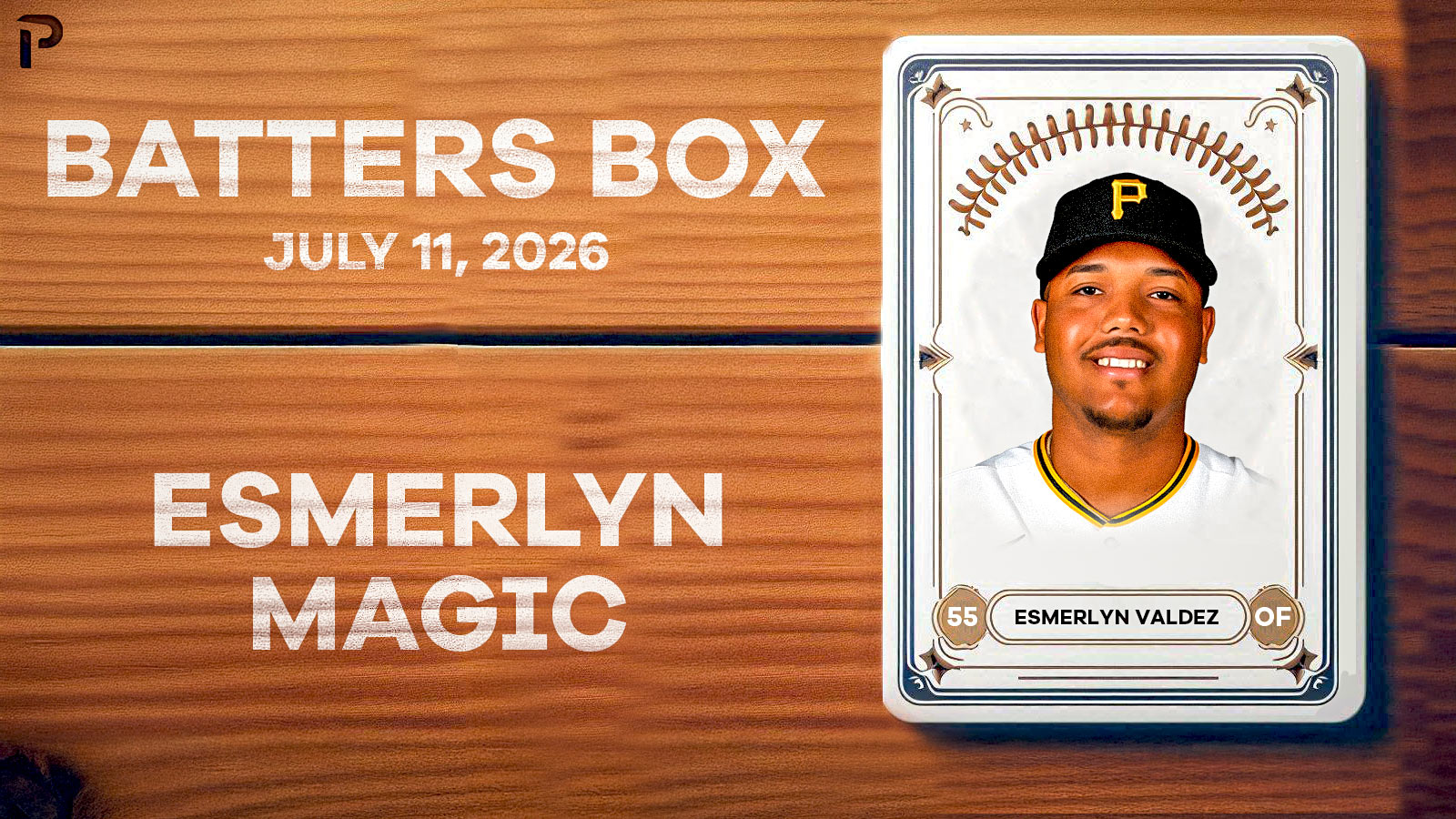 Valdez Homers Twice for Pirates - Fantasy Hitting Recap 7/11/26