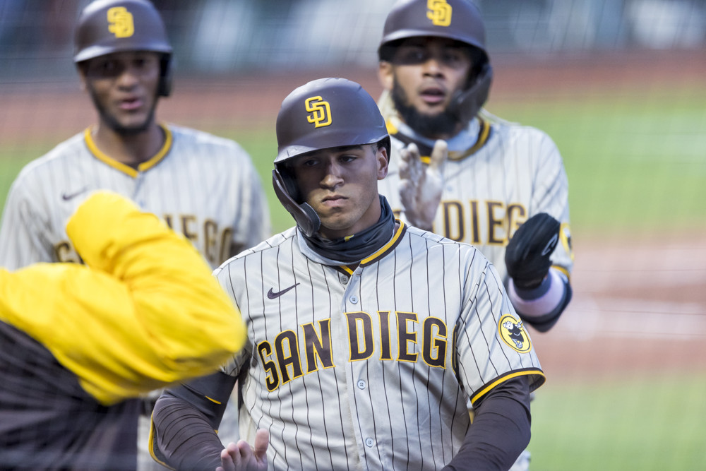 Padres' Trent Grisham shows signs of becoming elite hitter, in