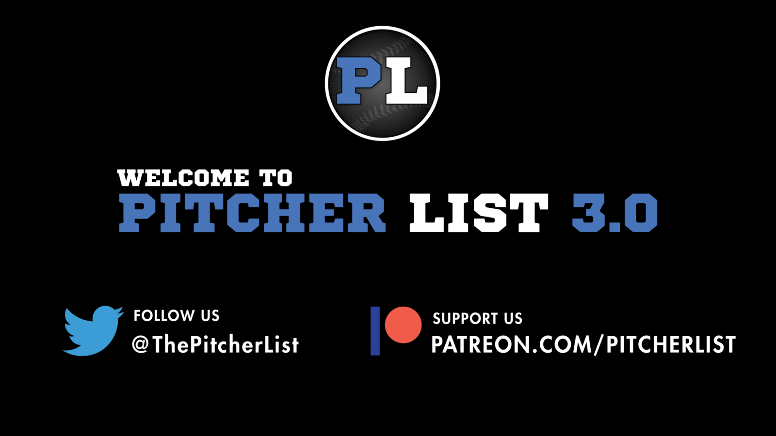 Welcome To Pitcher List 3.0! | Pitcher List